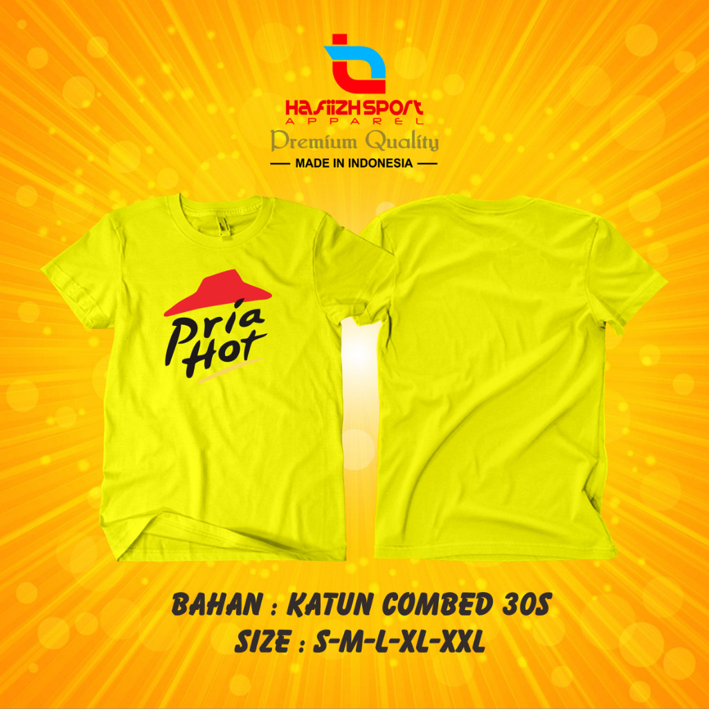 BAJU KAOS PLESETAN PRIA HOT PREMIUM