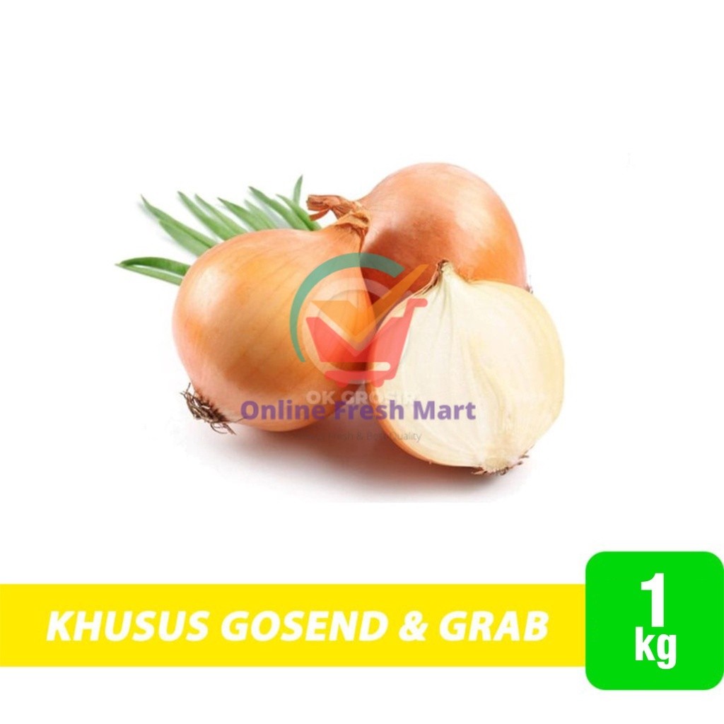 

Bawang Bombay (1kg) KHUSUS INSTANT - Fasyanita Denpasar