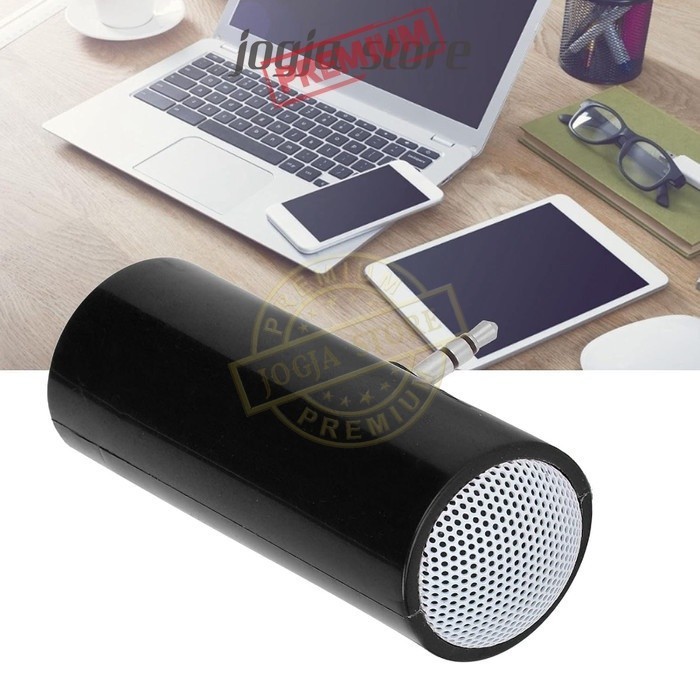 Speaker Mini Portable Stereo Active Speaker 3.5mm Smartphone Laptop HP