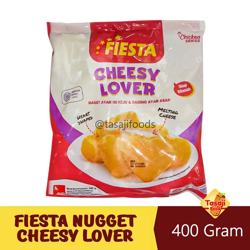 

Fiesta Chicken Nugget Cheesy Lover 400 gram