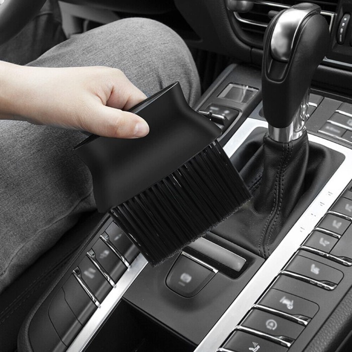 Sikat Kuas Nilon Interior Mobil Gadget Laptop PC komputer Elektronik Brush Lebar Besar Nylon Car Interior Sikat Kuas Pembersih Dashboard Kisi Sela AC Mobil Air Vent Detailing Keyboard Car Outlet Cleaning Brush Air Conditioner Detailing Dust Sweep