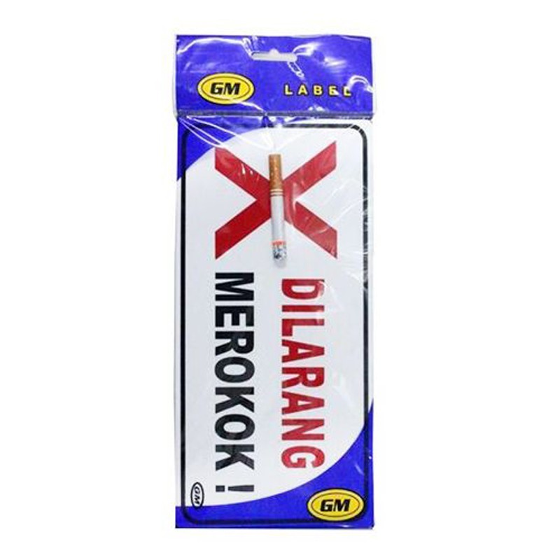 

GM LABEL MEDIUM 3D DILARANG MEROKOK LM-111