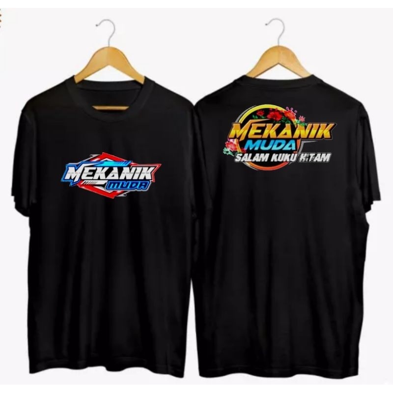 Kaos Tshirt Mekanik Muda / Baju Distro Mekanik Muda