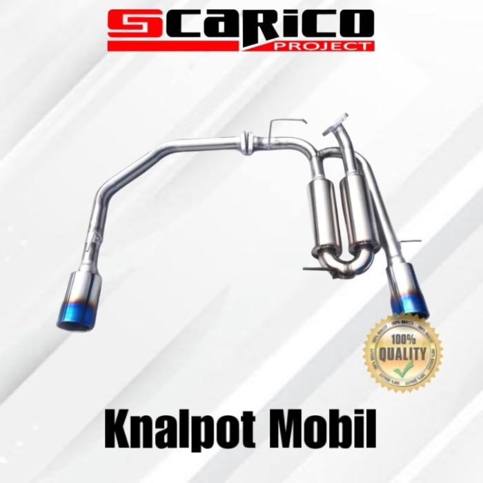 Knalpot Mobil Bolt on Custom Suzuki Swift GT GT2 Scarico