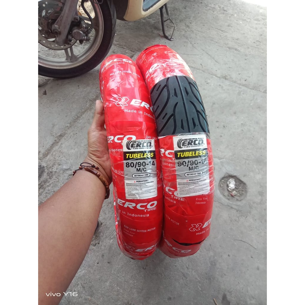 Ban Tubles Ban Metik Ban Erco Ukuran Vario Beat Mio