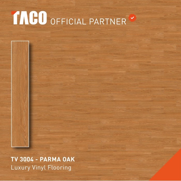 AR TACO Lantai Vinyl 3mm - TV 3004 Parma Oak