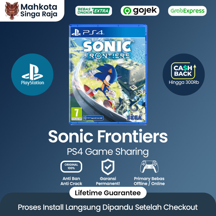 Sonic Frontiers - PS4 - PlayStation4 Game Sharing