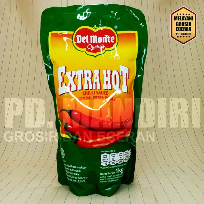 

✨TERLARIS -DELMONTE EXTRA HOT 1 KG / SAUS SAMBAL PEDAS