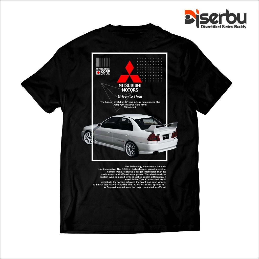 ROADMAX - KAOS MITSUBISHI LANCER EVO 4 Katun 30s