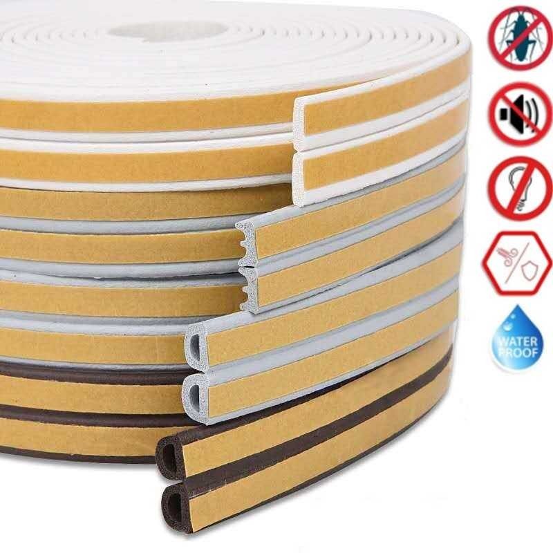 Lis Penghalang Debu Pintu Jendela Door Bottom Sealing Strips / Lis Foam Penghalang Debu Serangga Baw