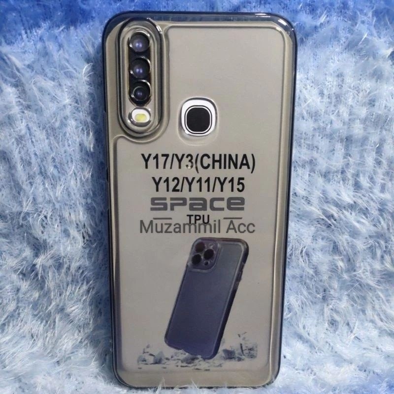 SoftCase Casing For Hp VIVO 1906/ Y11S/ 1904/ Y12/ Y15/ Y17 Y18 4G 2024 Case Slikon Tpu Black Hitam 