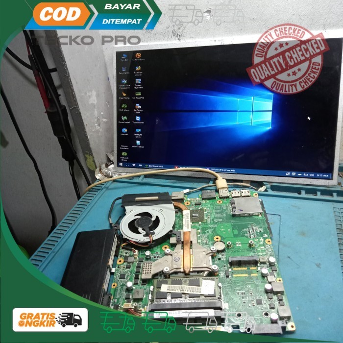 Motherboard Mainboard TOSHIBA Satellite L645D TE3 +CPU +2GB