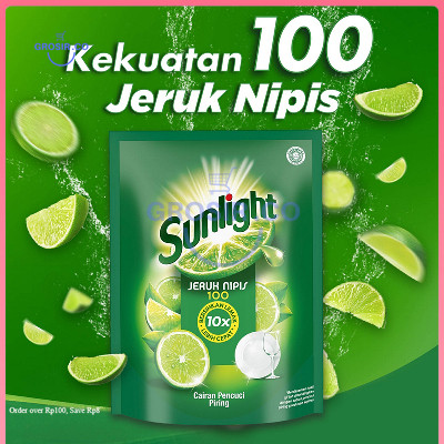 Grosir Sunlight Liquid Sabun Cuci Piring 90 ml