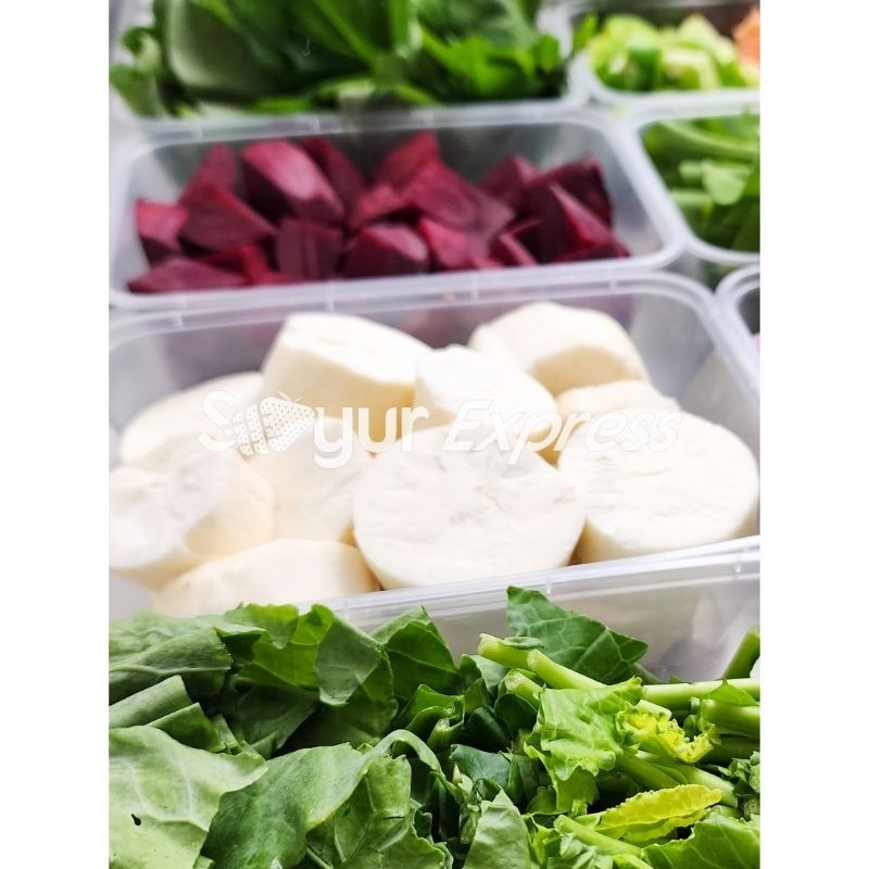 

SIAP KIRIM Foodprep Singkong Kupas Potong