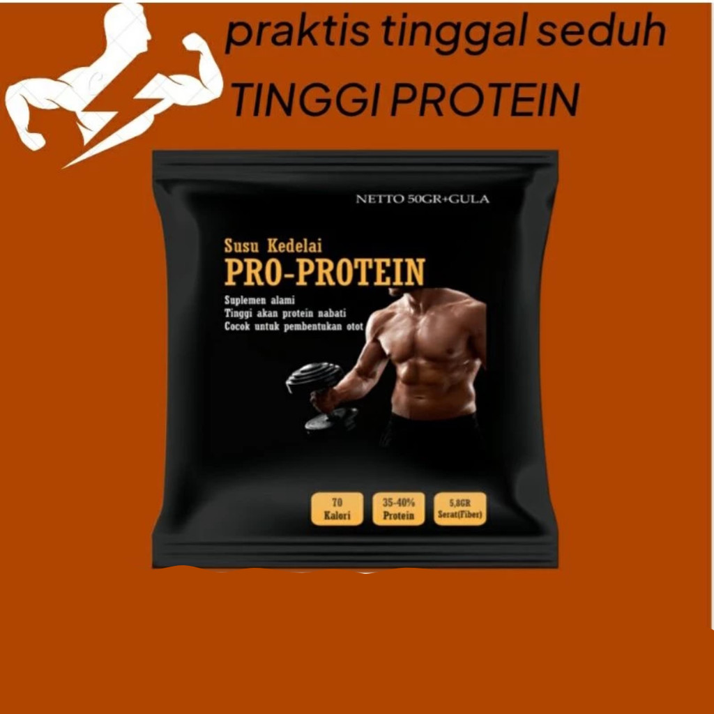 

whey proprotein susu kedelai bubuk tinggi akan protein sachet