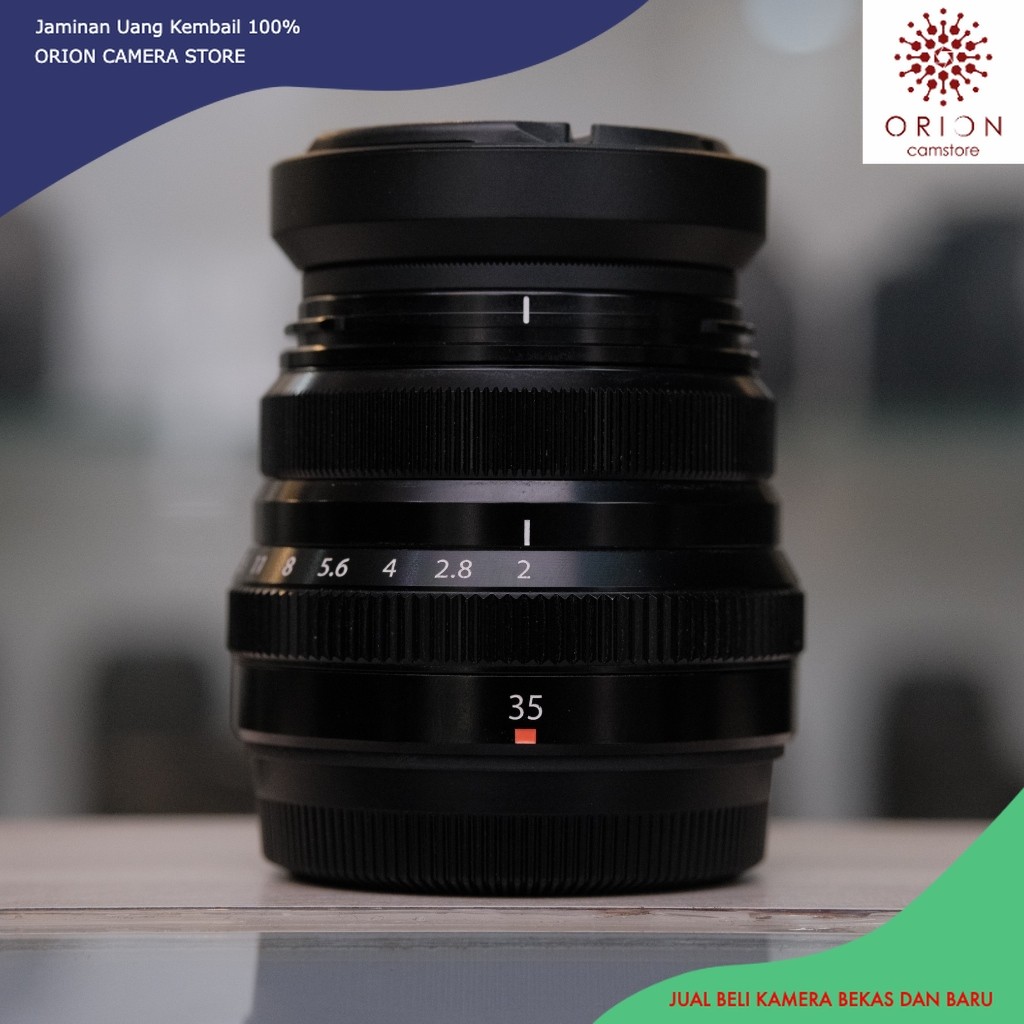 Lensa Fix Fujifilm 35mm f2 Fujinon