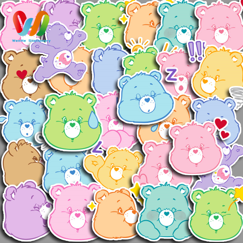 

30pcs stiker Beruang Berwarna yang Lucu DIY untuk komputer, washi, scrapbooking, laptop, alat tulis, seni, dan kerajinan.