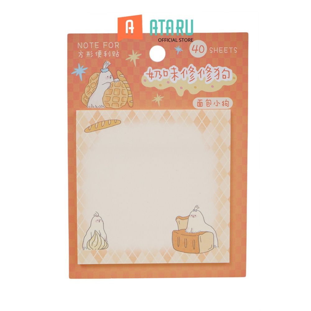 

Ataru Sticky Note Square Memo Tempel Tempelan Catatan Pengingat Perlengkapan Tulis Sticky Reminder Notes