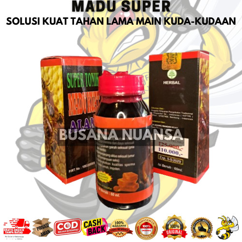 

HERBAL LUMINTU - madu oke produk busana nuansa label ton nikk SUPER MADU 60ml