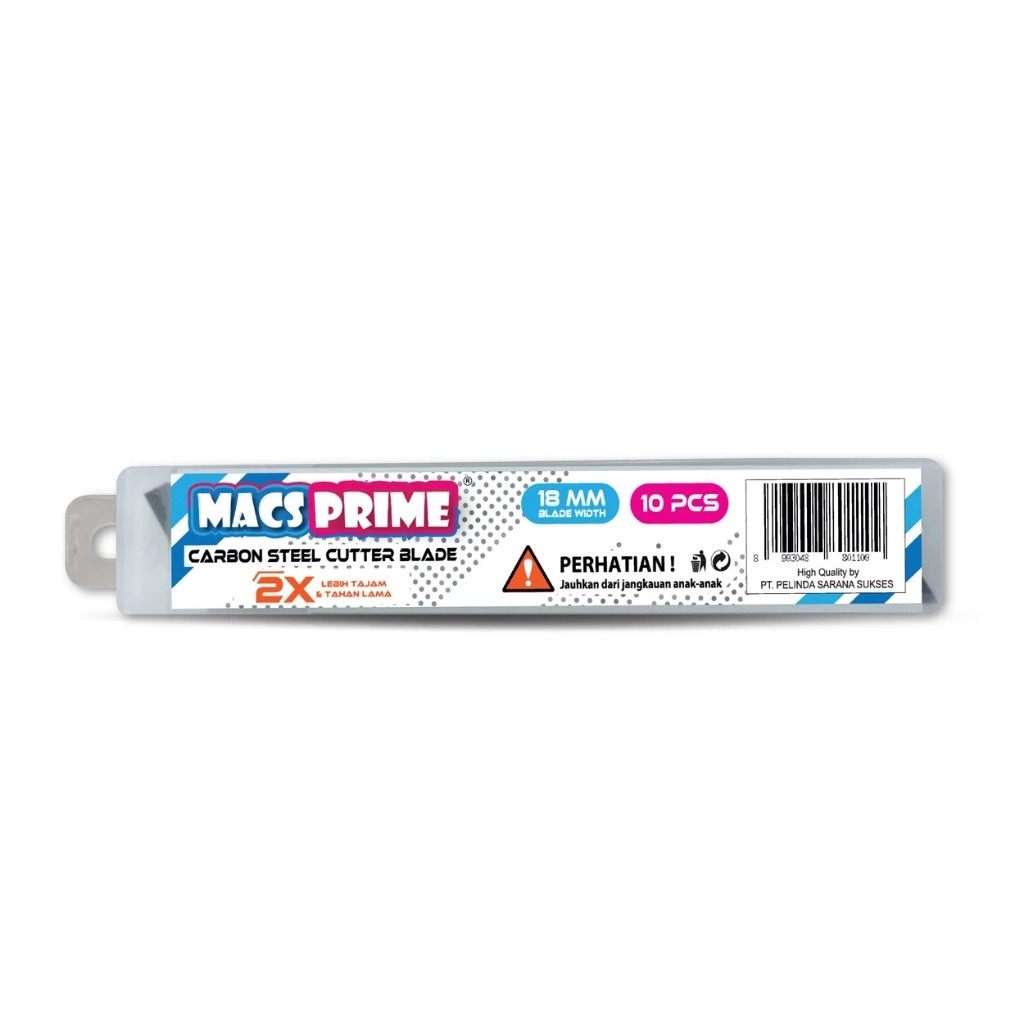 

ISI CUTTER REFILL CUTTER MACS PRIME CARBON STEEL 18MM