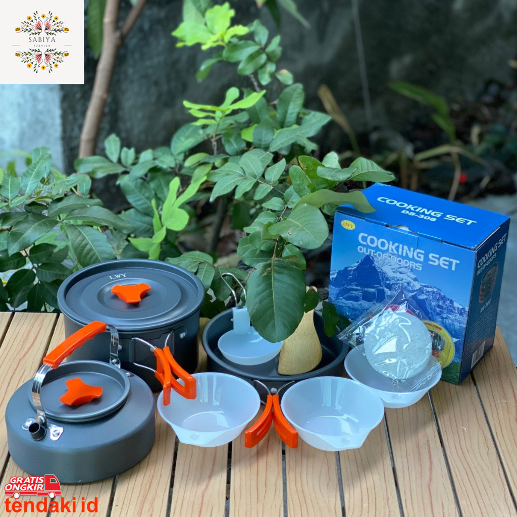 Peralatan Kemah / Cooking Set | Alat Masak Portable | Alat Masak Camping | KOMPOR CAMPING | ALAT MAS