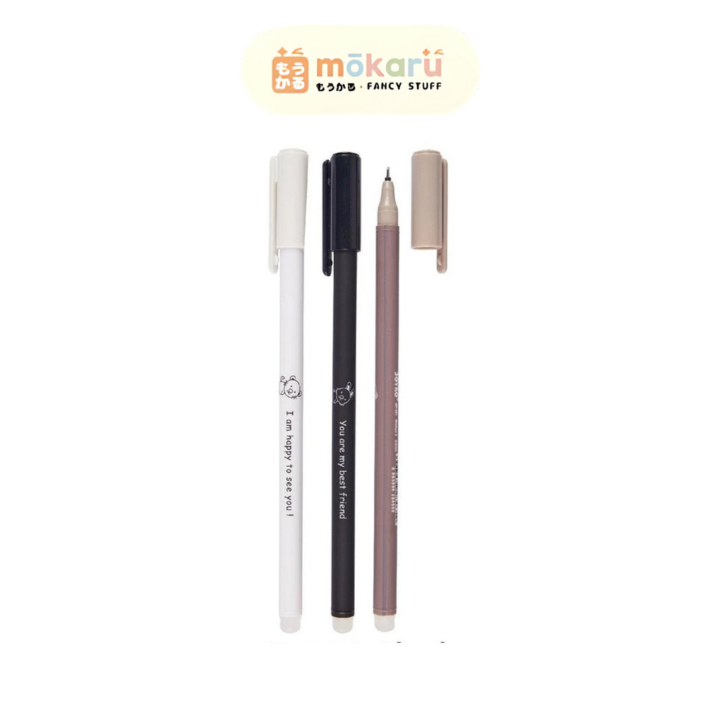 

Joyko Gel Pen 0.5 GP-321 Shokyo 3 / Erasable Gel Pen Pulpen Bisa Dihapus Murah Berkualitas