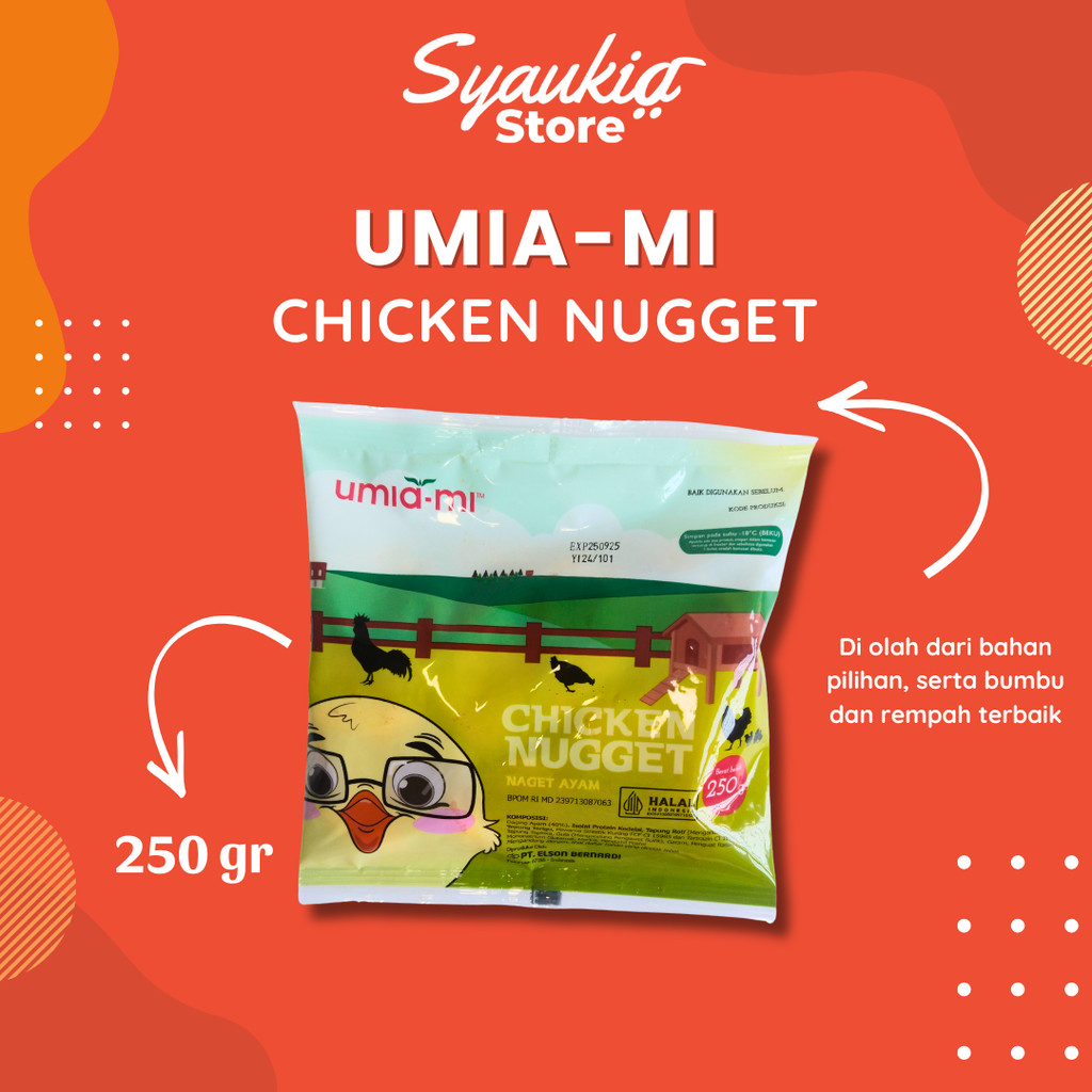 

Umiami Chicken Nugget 250g Naget Ayam Syaukia Store