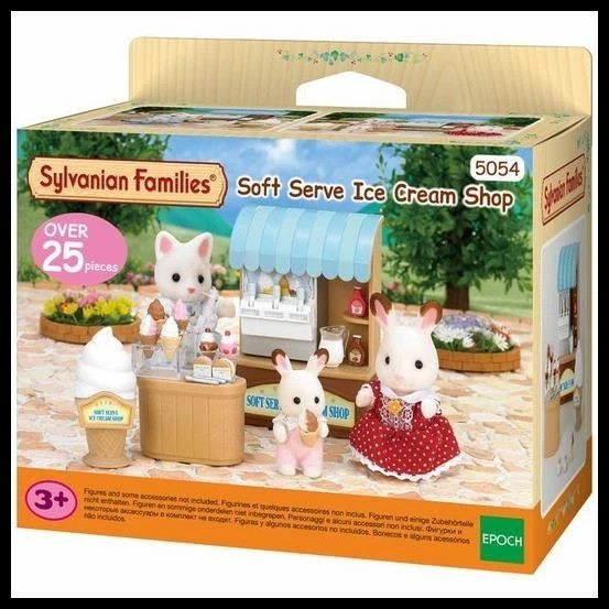 TERMURAH MAINAN EDUKASI ANAK SYLVANIAN FAMILIES SOFT SERVE ICE CREAM SHOP  KSMbersaudara