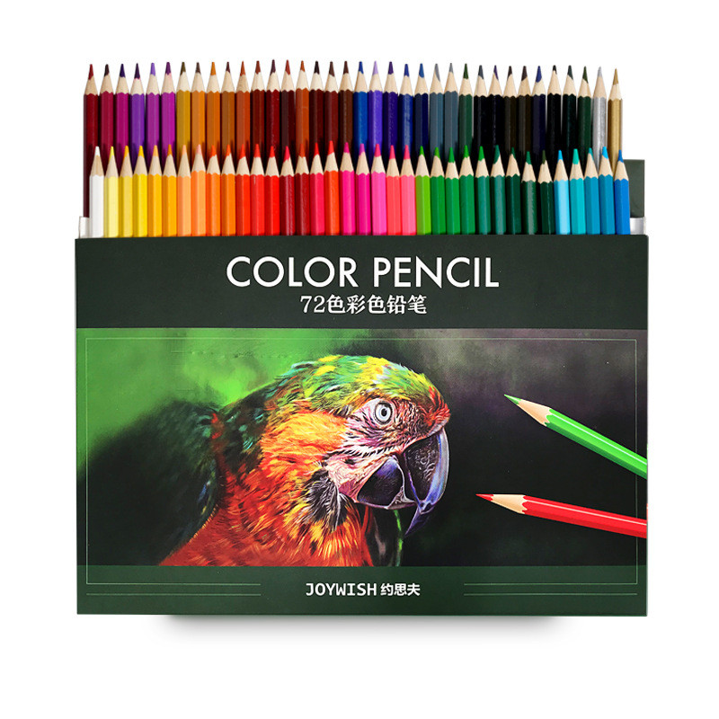 

12/72 Colors Oily Pencil painting pen Artistic Color Lead Brush Sketch Wood Pencils Set Hand-Painted School Office Supplies