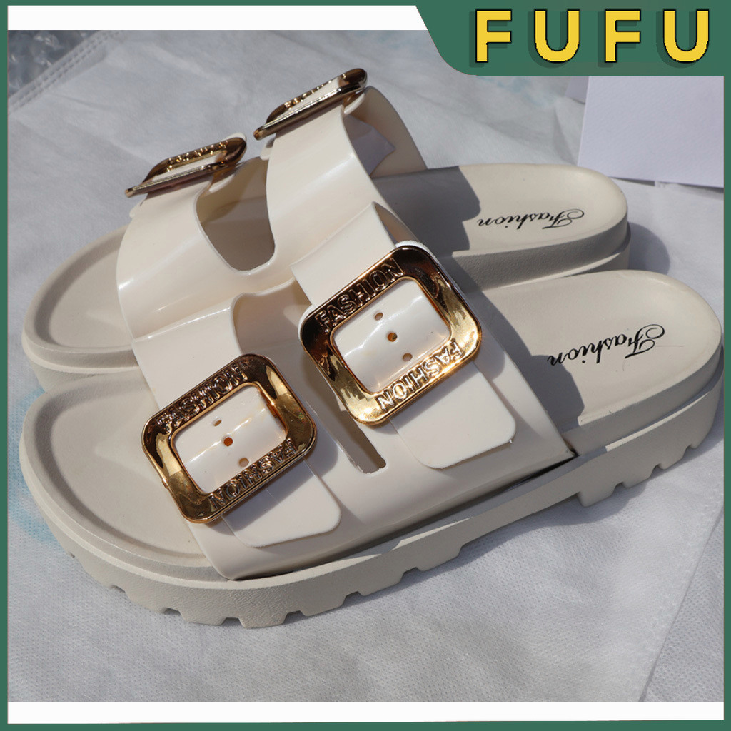 Hot Deals Fufu Sandal Tali Ganda / Sandal Sederhana Modis / Sandal Pantai Musim Panas / Sendal