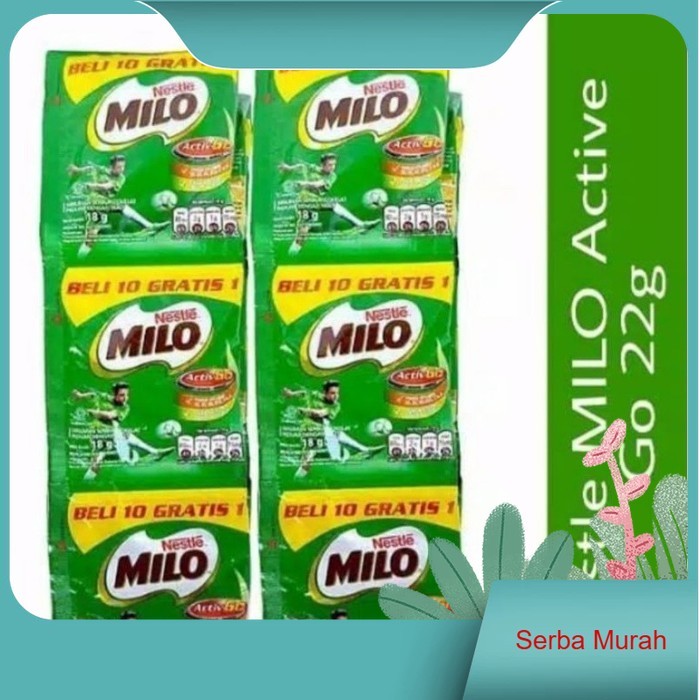 

Milo Sachet 22gr Renceng (11 Sachet) / milo renteng