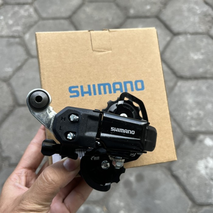 RD SHIMANO 6 7 SPEED TY200 TOURNEY REAR DERAILLEUR 6SPEED 7SPEED ORIGINAL HITAM SEPEDA LAWAS VINTAGE