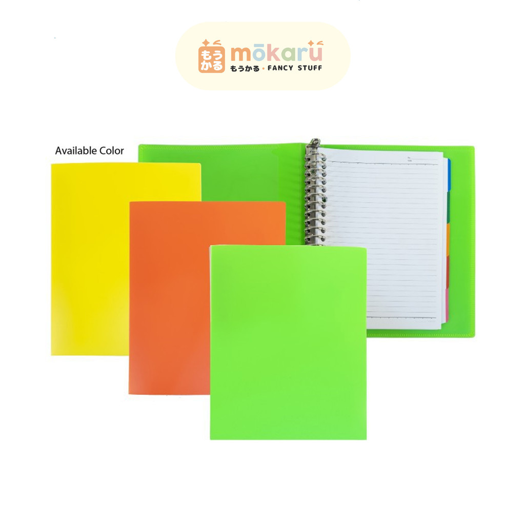 

Joyko Binder Loose Leaf Neon A5-TSFL- M504 Fluo Color Lucu Unik Murah