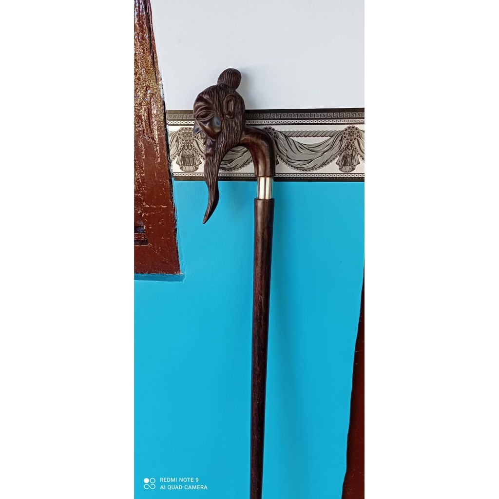 MAKRIFATBUSINESS TONGKAT JALAN KAYU GALIH ASEM/ TEKEN UKIR KAYU ASEM MURAH /TONGKAT GALIH ASEM GANDU