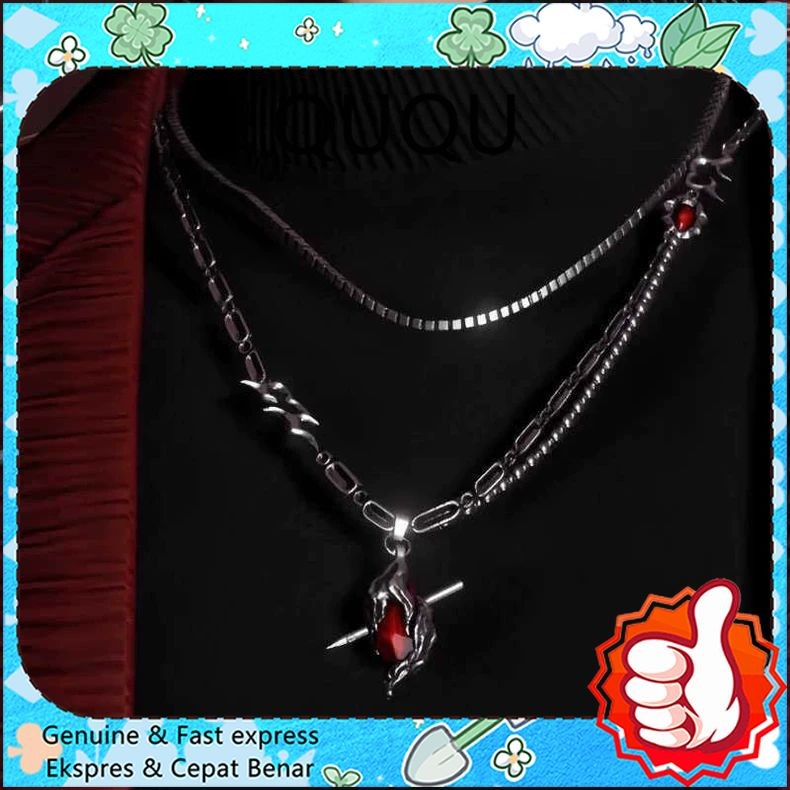QUQU Love and Deepspace Sylus Necklace  Accessories Exquisite Layering and Wearing
