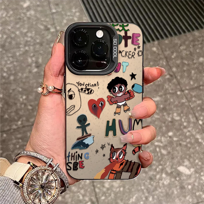 CYK iPhone CASE Lucu Casing Untuk iPhone 11 12 13 14 15 16 16pro PlusProMax 8 7Plus SE X XS XR XS Ma