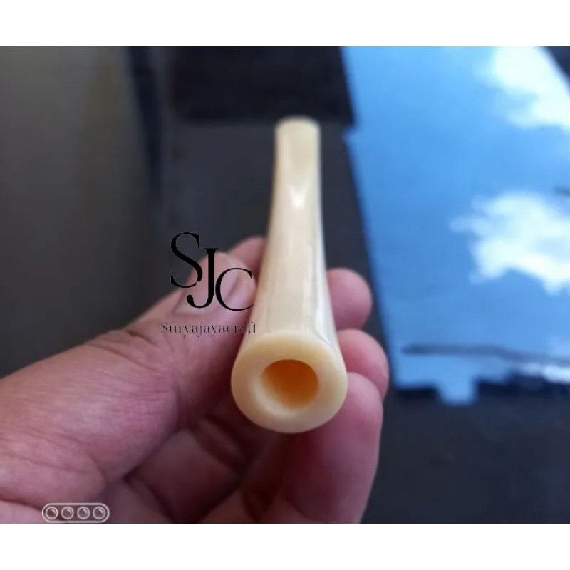 ONCE PIPA TULANG SAPI MODEL BULAT TEBAL PADAT