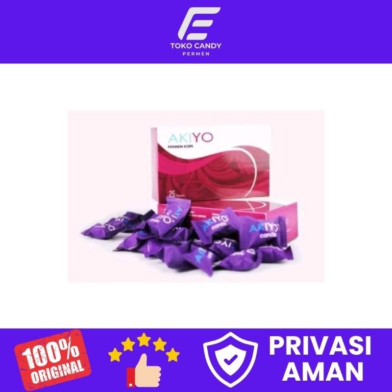 

Akiyo Candy Permen 100% Original 25 Pcs