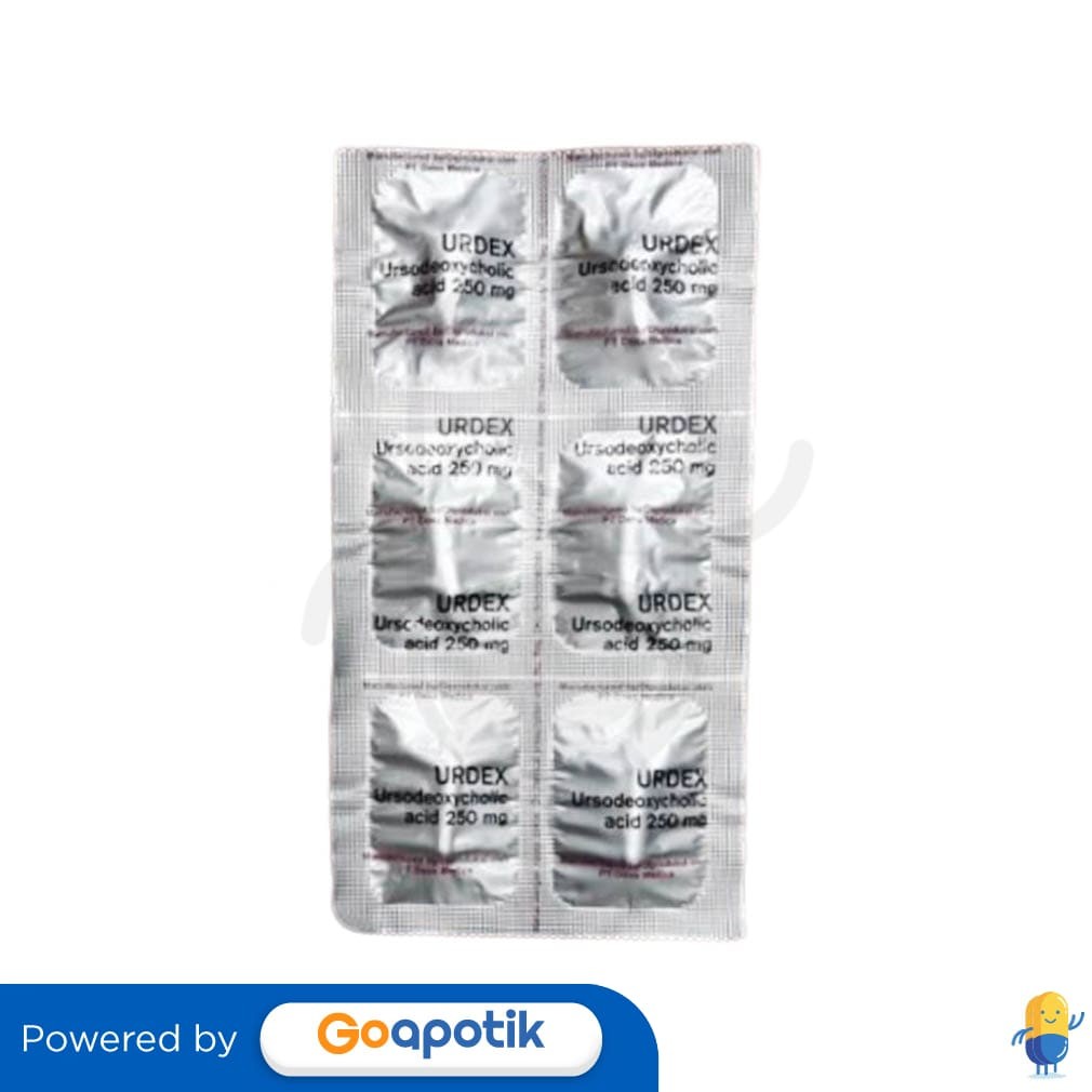 Urdex 250 Mg Strip 6 Kapsul