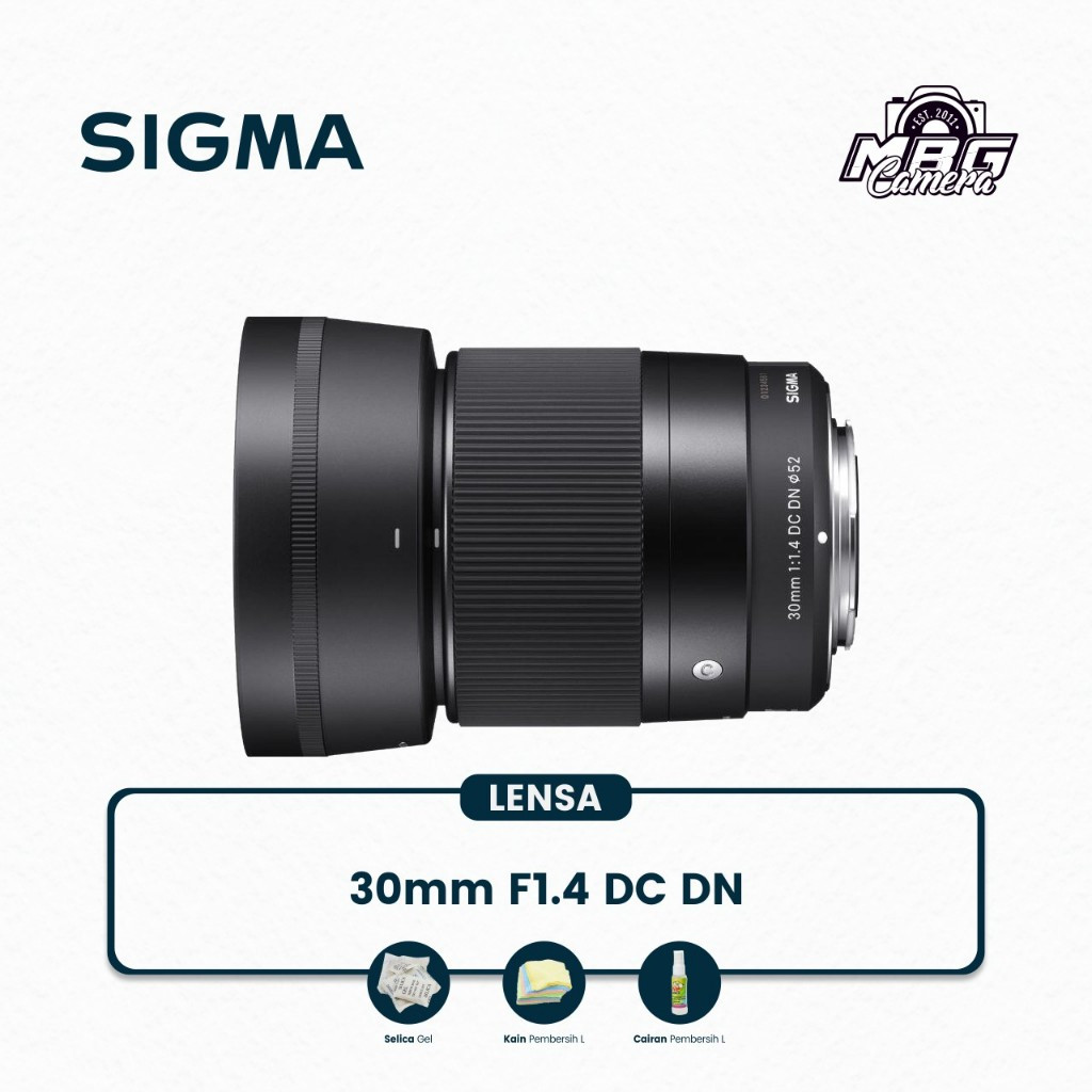 LENSA SIGMA 30MM F1.4 FOR CAMERA MIROLES CANON SPEK MANTAP ABIS BOKEH TAJAM BERGARANSI BUKAN LENS NI