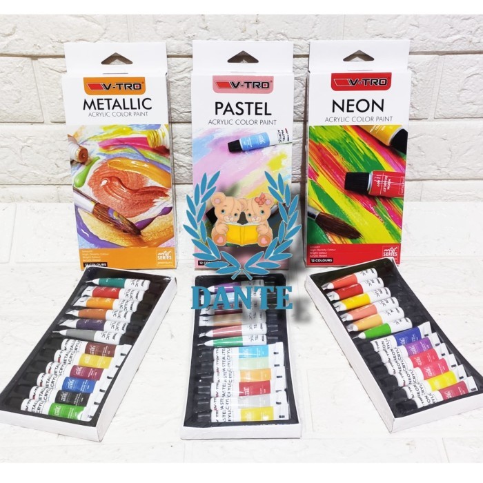 

best -Cat Acrylic V-TRO 12 Warna - FABERCASTELL12w