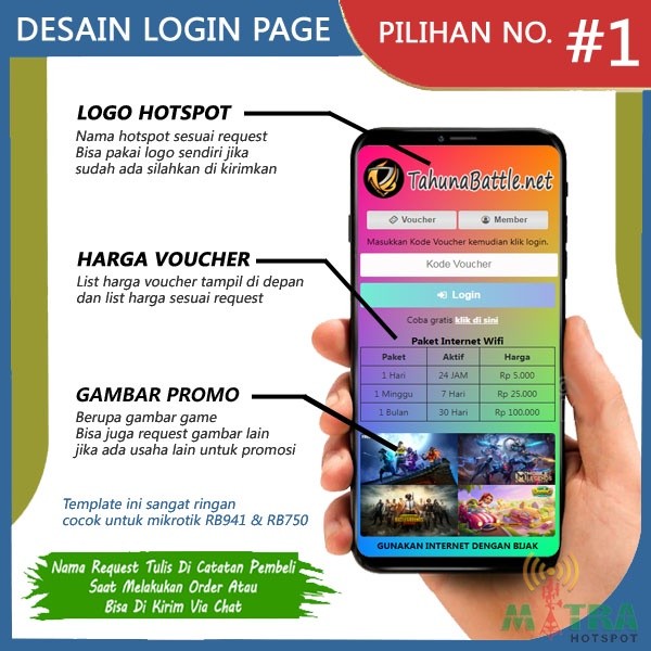 Jasa Setting Mikrotik Hotspot RT RW NET