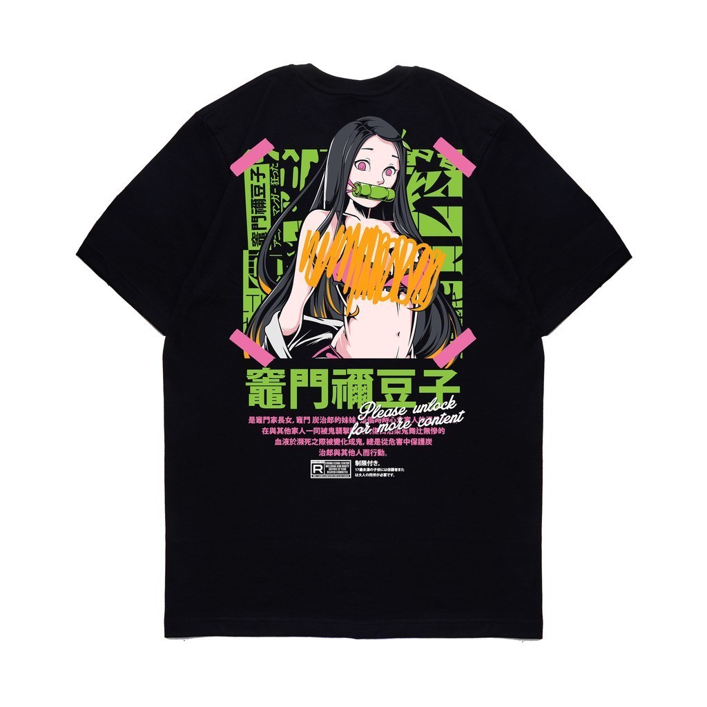(hot sale) KIZARU - Kaos Anime Demon Slayer / Kimetsu No Yaiba ADULT NEZUKO