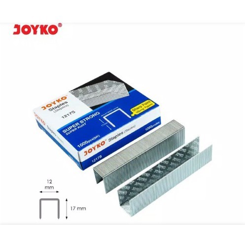 

Joyko Staples 1217S Refill Heavy Duty Stapler 1217 S Isi Hekter Besar Hecter Jilid