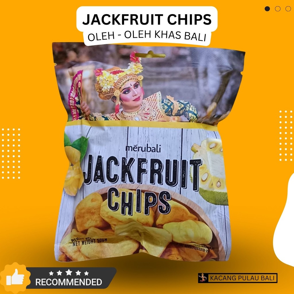 

Jackfruit Chips Merubali Keripik Buah Nangka Vegan Oleh Oleh Bali