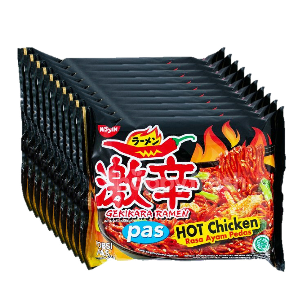 

Mie Nissin Gekikara Pas Hot Chicken (Bundle 10 Pcs)