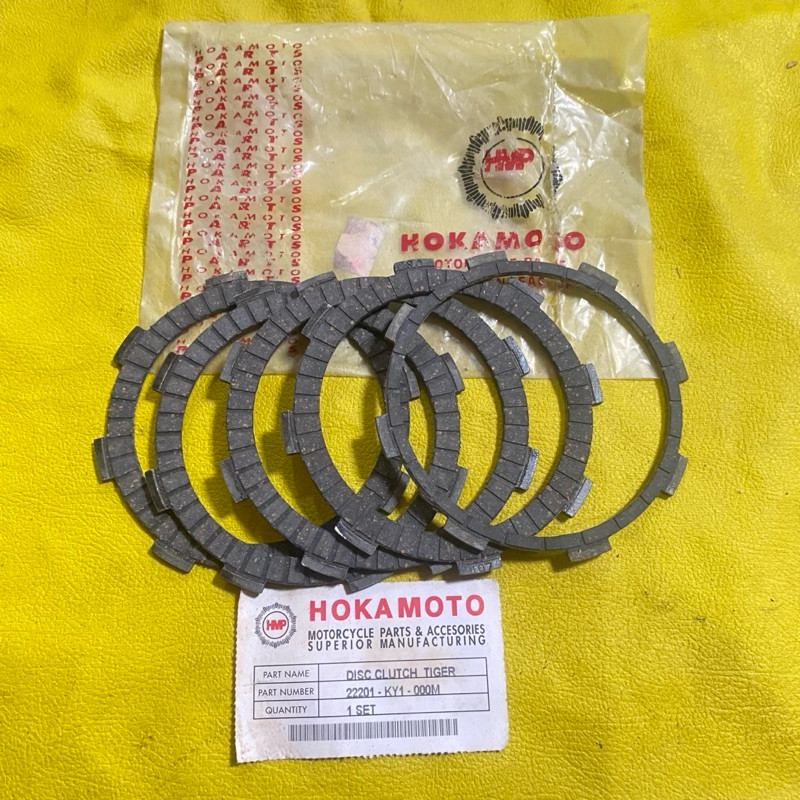 kampas kopling set Honda TIGER
