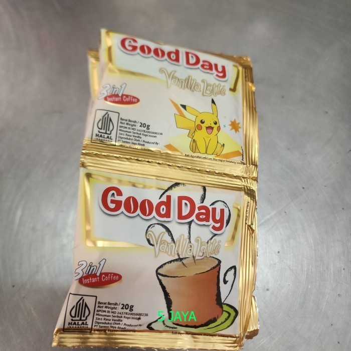 

kopi good day vanilla latte 20gr