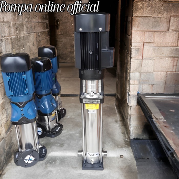 POMPA CNP CDLF 4-16 3KW 4HP 380V 3PHASE / POMPA VERTICAL MULTISTAGE CNP CDLF