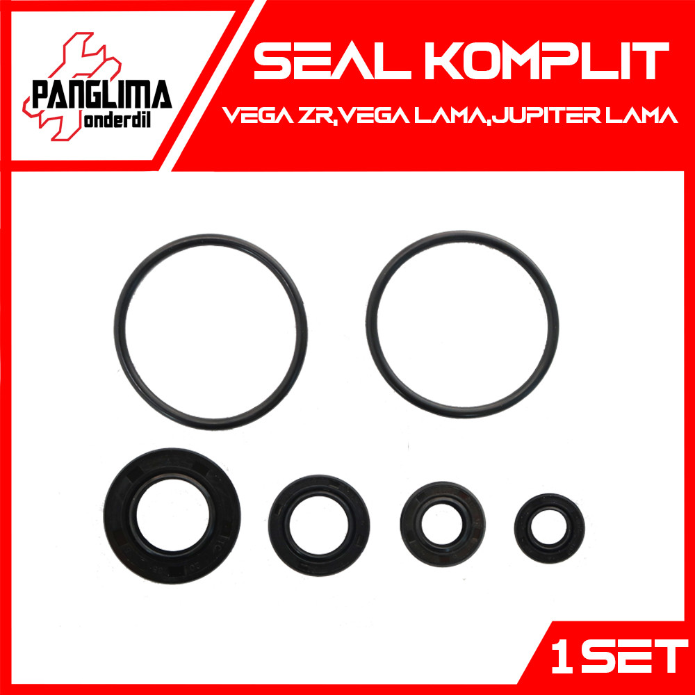 Sil Komplit Vega ZR Lama OLD & Jupiter Seal Oli Oil Assy Set Kit Komplet Lengkap Kruk As Gear Depan 